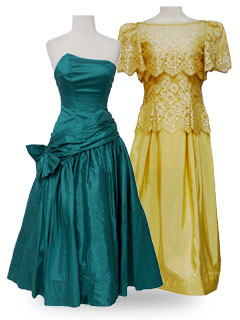 Vintage Prom Dresses 50s-80s  RustyZipper.Com  Shop over 300 ...