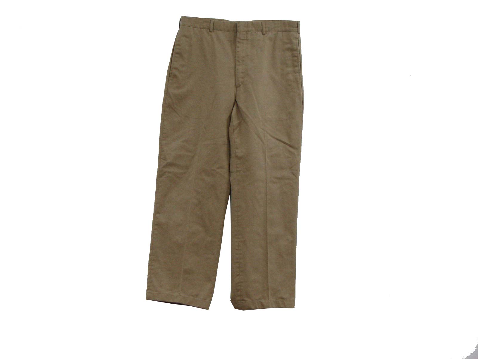 - Mens tan polyester cotton twill US Navy issue khaki uniform pants ... - Mens tan polyester cotton twill US Navy issue khaki uniform pants ...
