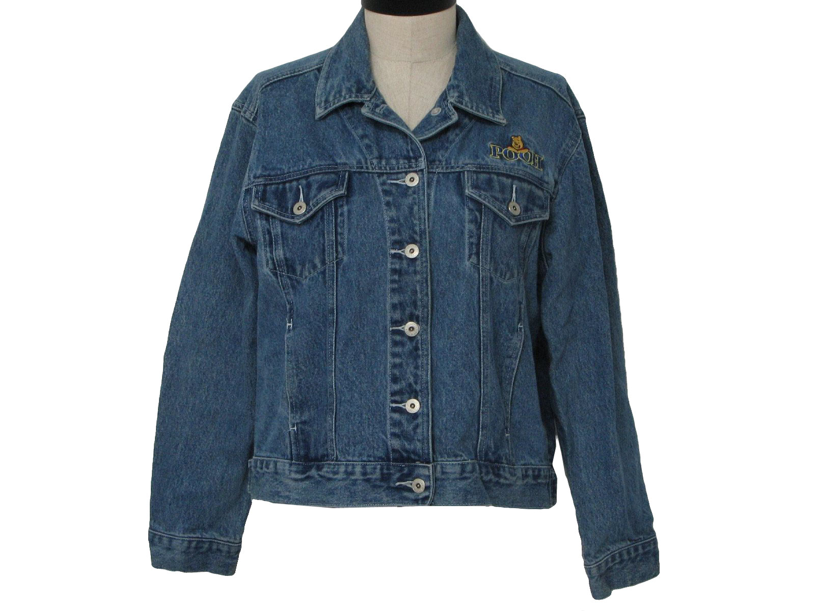 denim band jacket