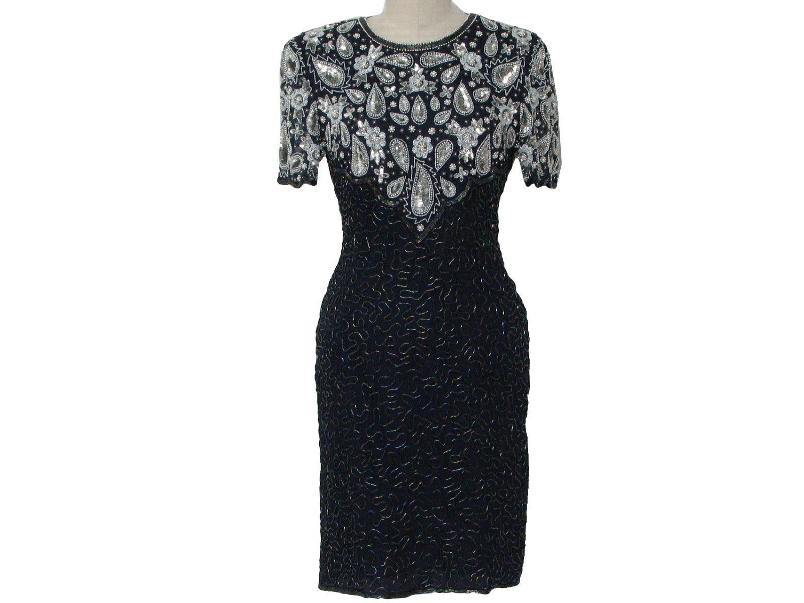 kazar new york totally 80s cocktail dress 80s lawrence kazar new ...