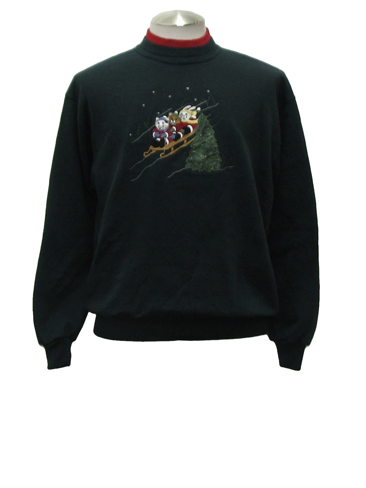Ugly Christmas Sweatshirt : -Top Stitch- Unisex green ...