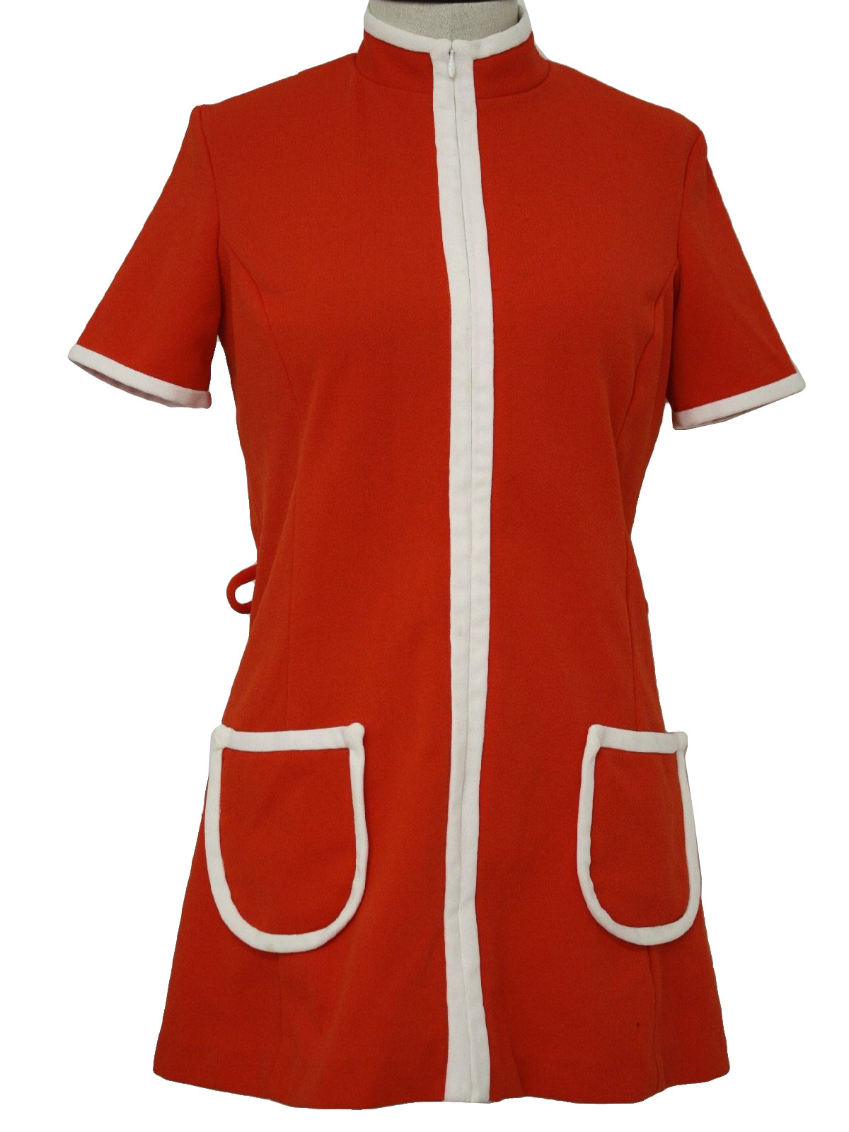 dress 60s missing label womens red double knit polyester mini dress ... dress 60s missing label womens red double knit polyester mini dress ...