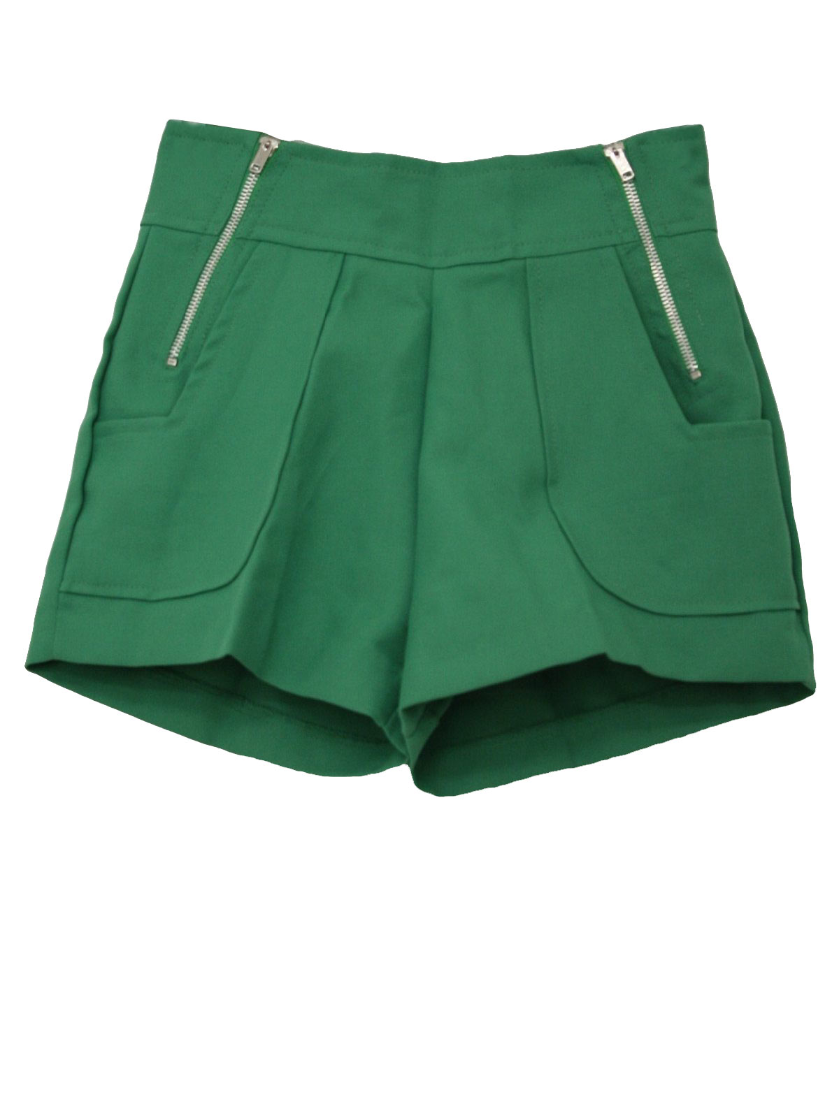 green hot pants