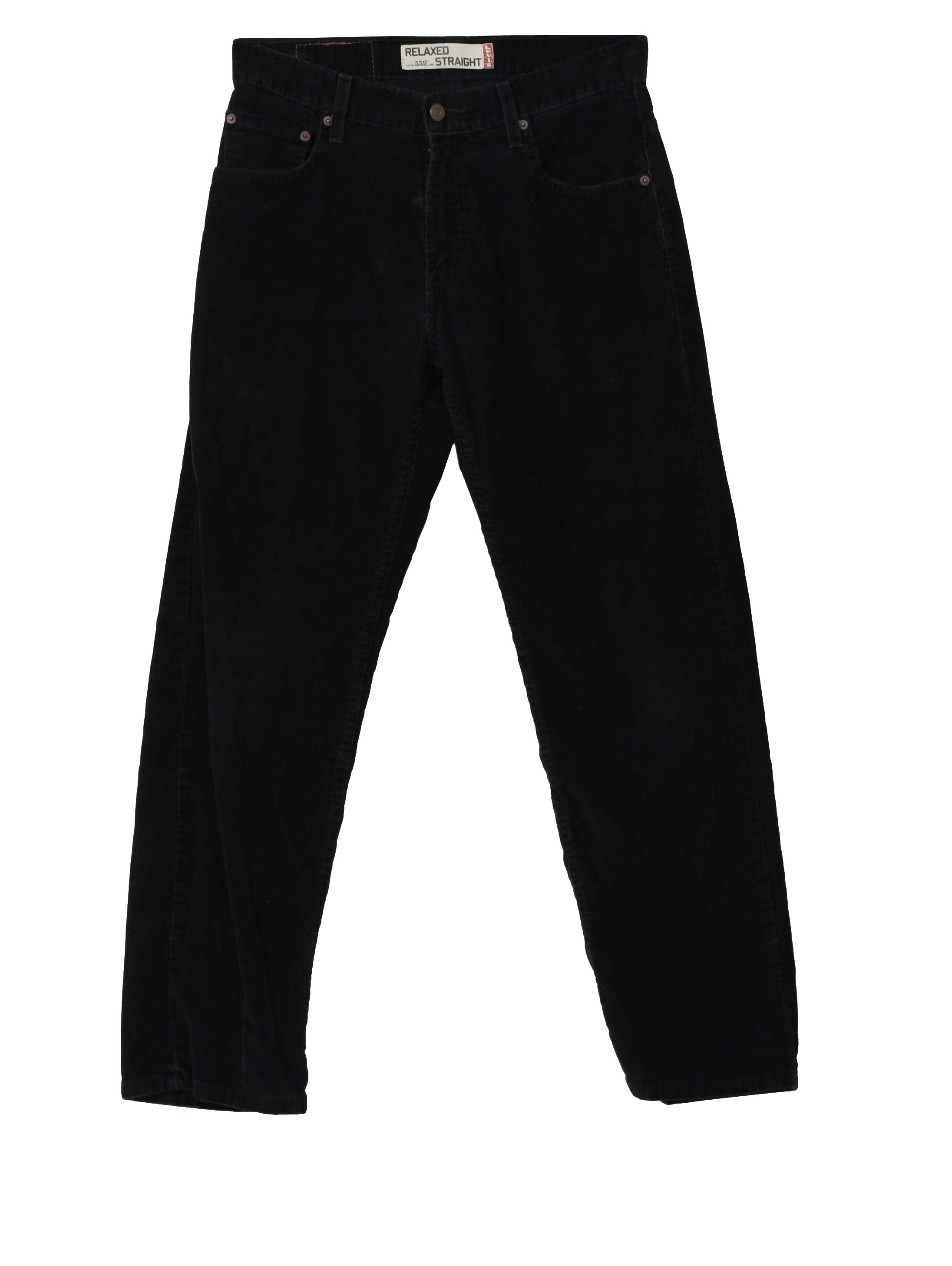 black jeans with white stripes