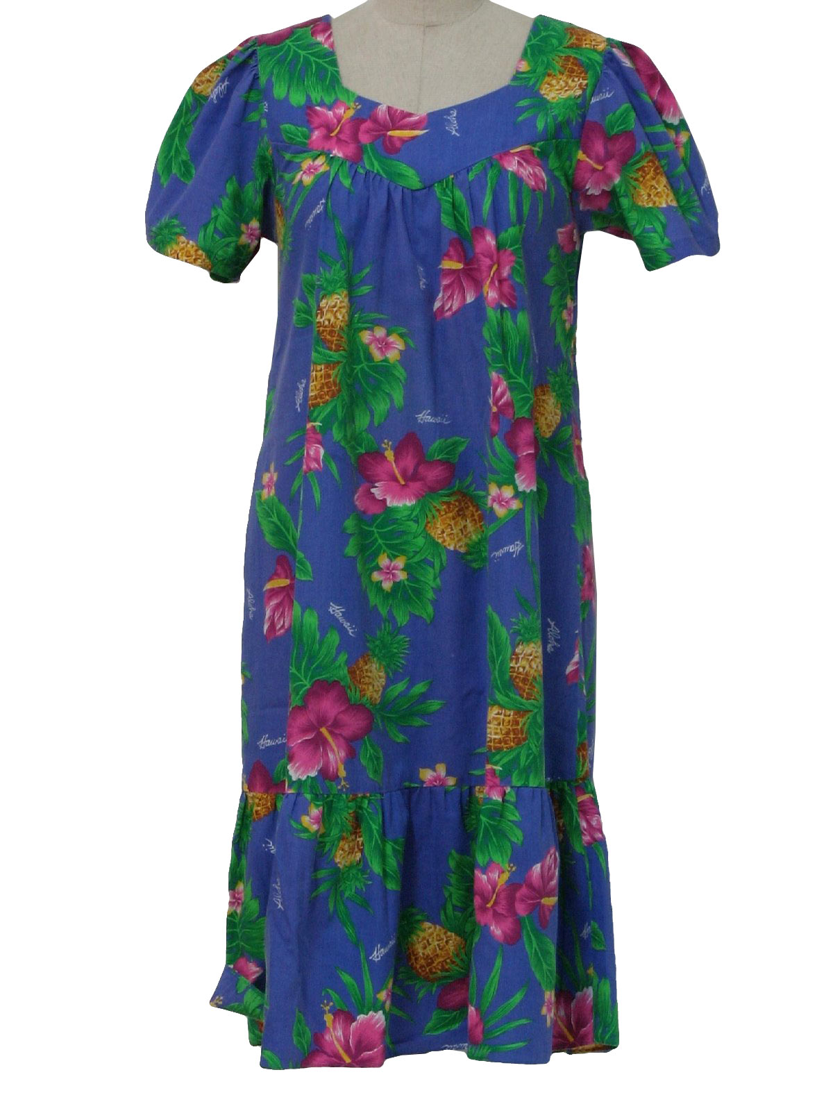 1970's Hawaiian Dress (New Horizon): 70s -New Horizon ...