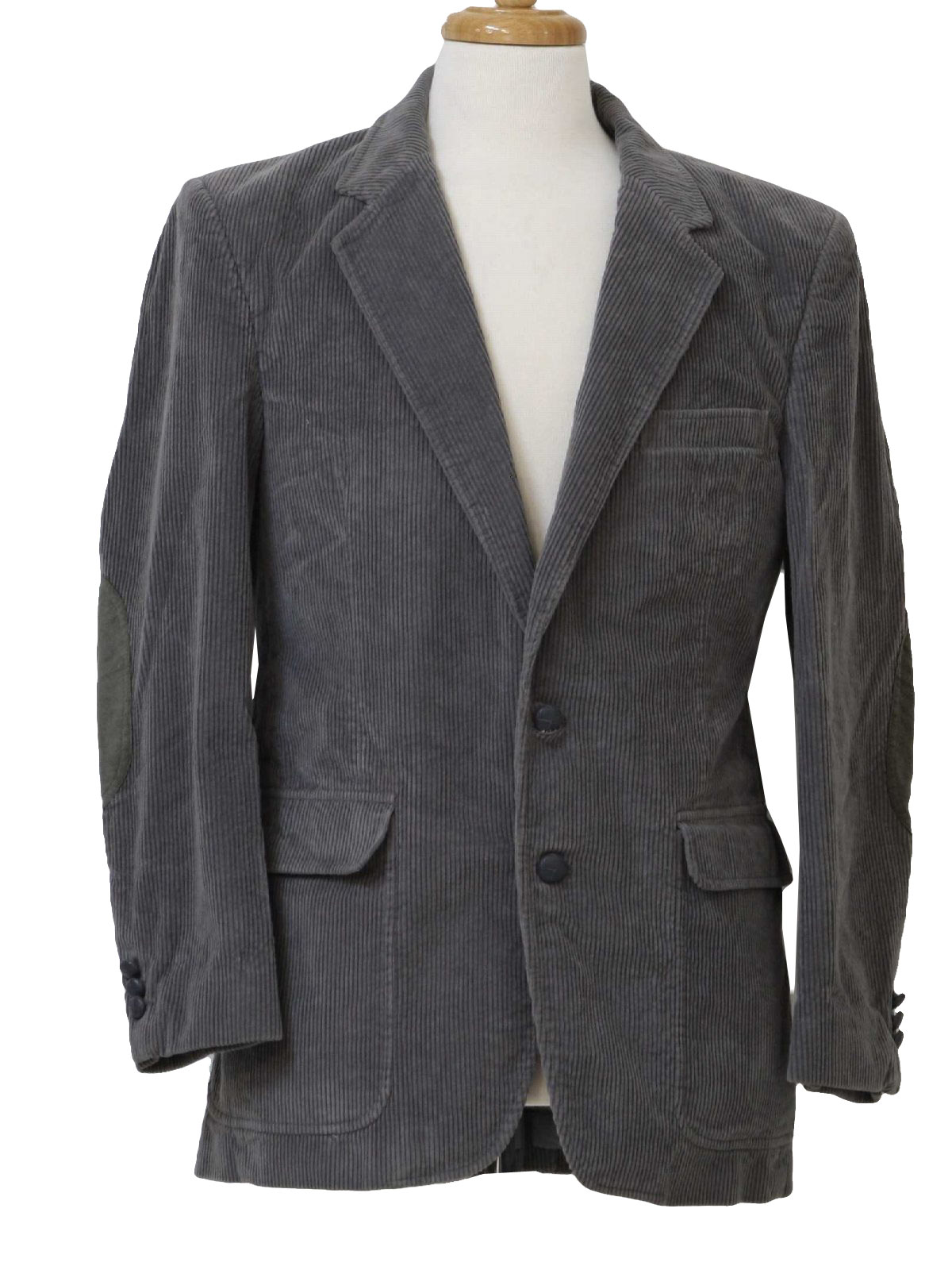1980's Vintage Jordache Jacket: 80s -Jordache- Mens grey cotton ...
