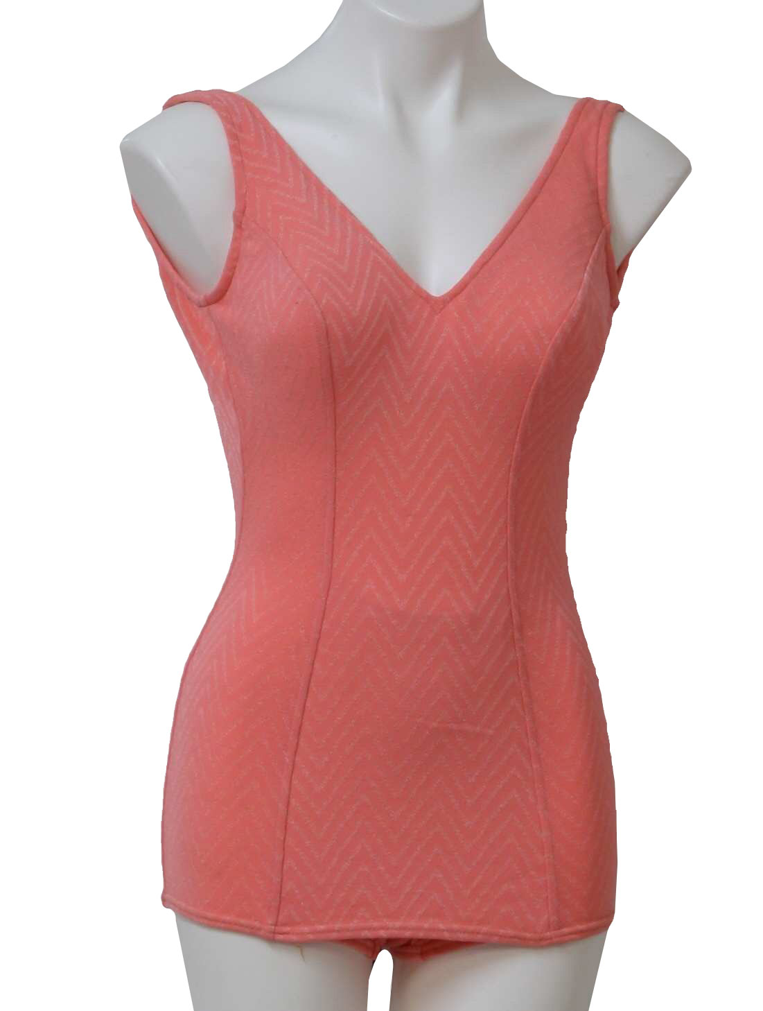 1960 s sears womens swimsuit 60s sears womens shaded pink textured ...