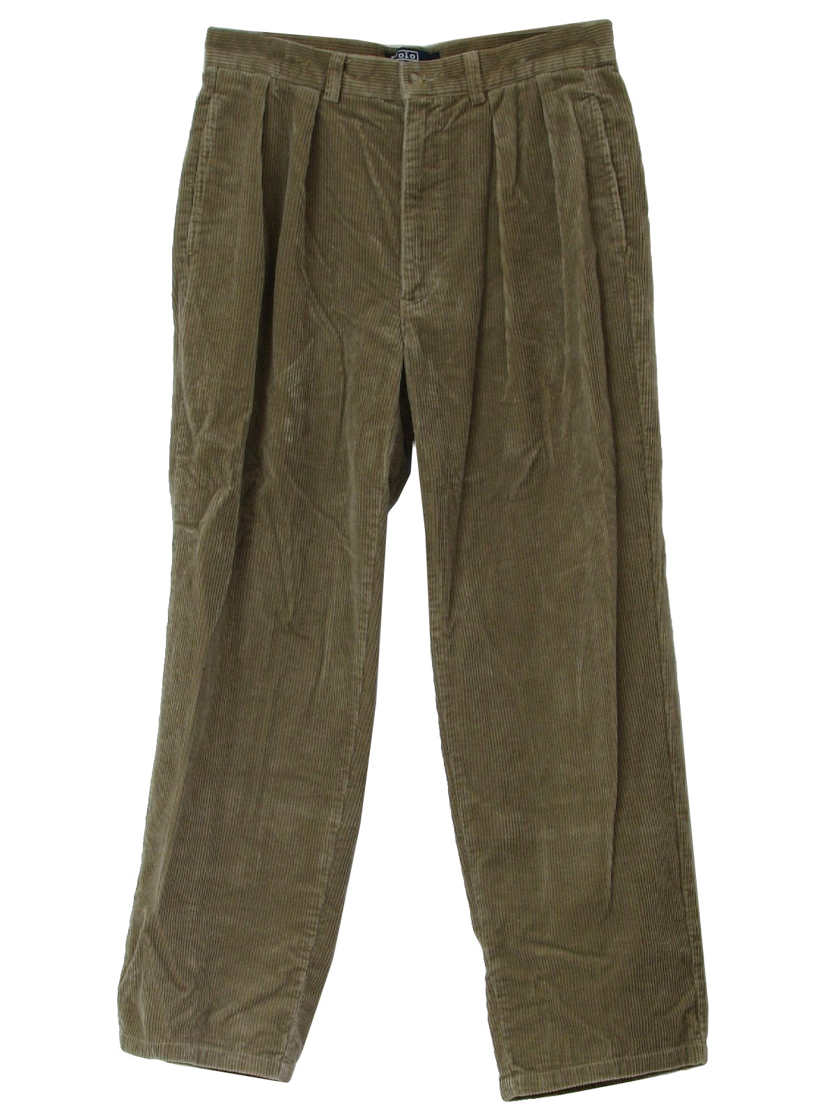 polo pleated pants