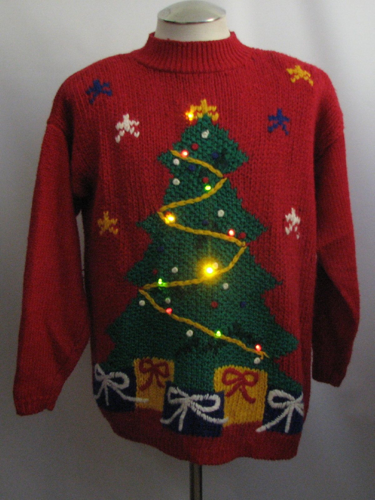 ugly christmas multicolored light up christmas sweater ugly christmas multicolored light up christmas sweater