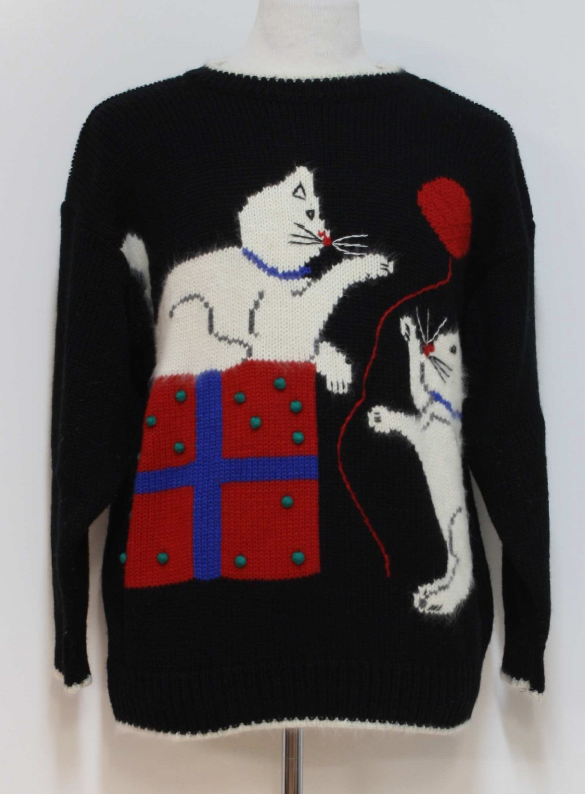 Karen Scott Unisex Cat-Tastic Ugly Christmas Sweater $46.00 Not in stock. Item No. 208542