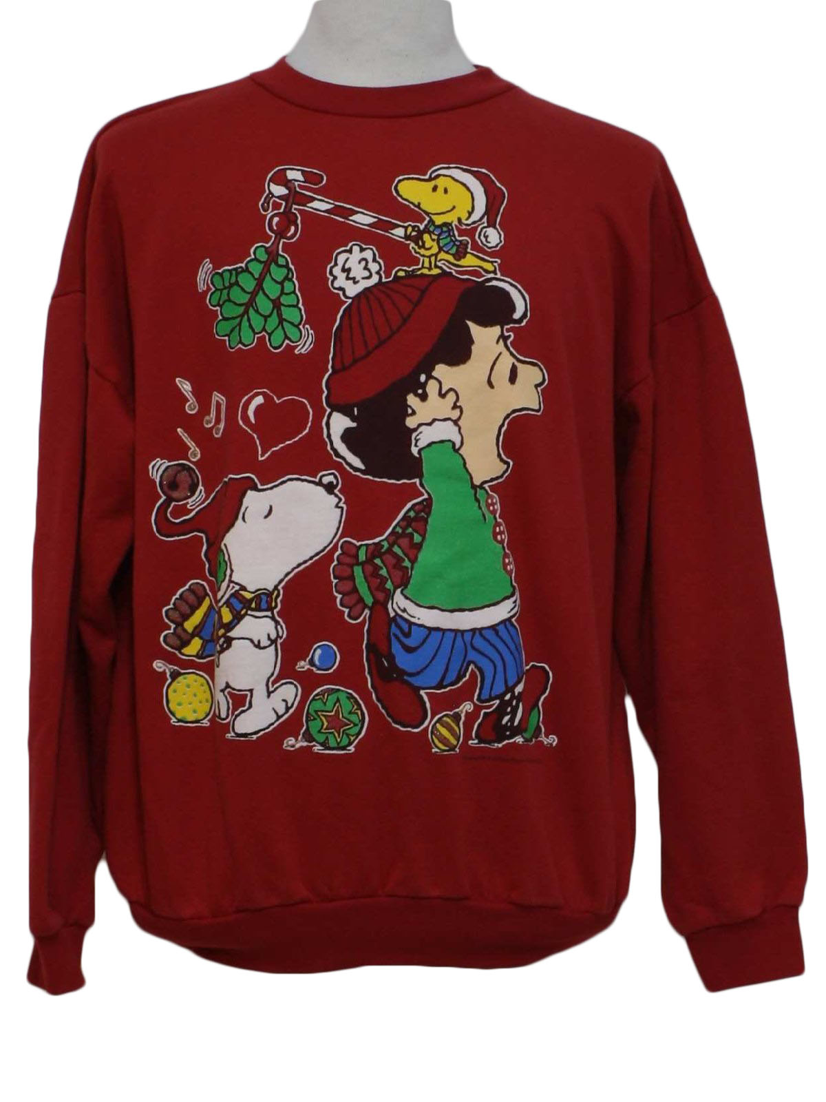 80s vintage ugly christmas sweatshirt 80s authentic vintage peanuts unisex red background ramie cotton blend long sleeve pullover ugly christmas - Peanuts Christmas Shirt 80s vintage ugly christmas sweatshirt 80s authentic vintage peanuts unisex red background ramie cotton blend long sleeve pullover ugly christmas - Peanuts Christmas Shirt