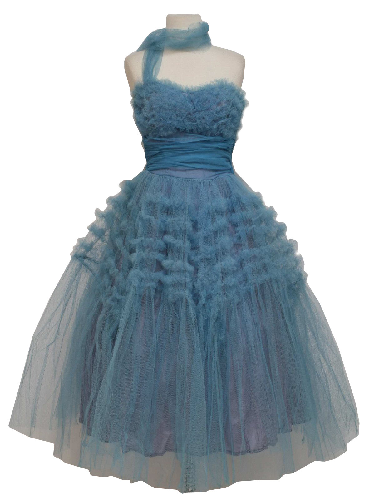 Vintage Blue Cocktail Dresses