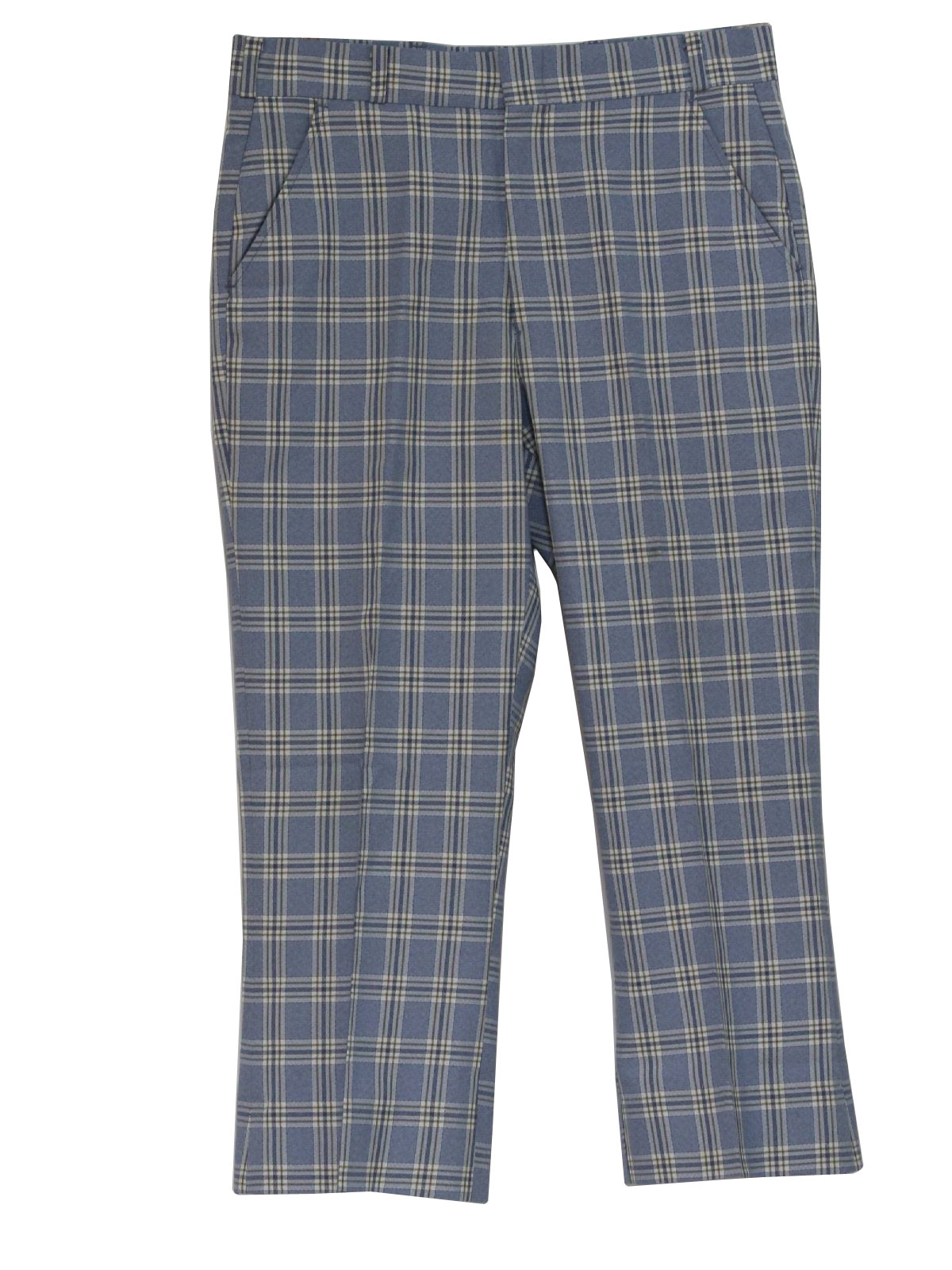 baby blue plaid pants