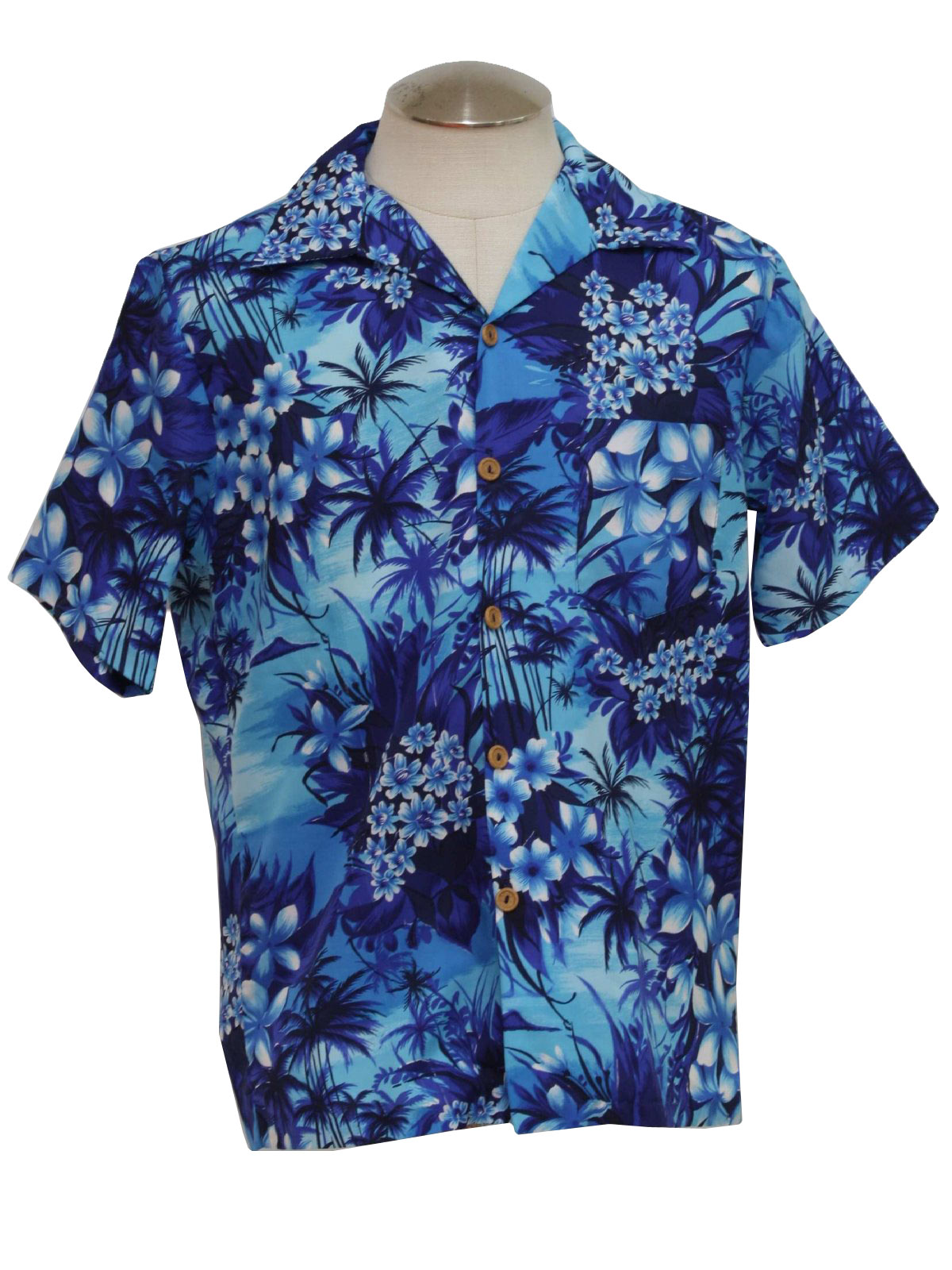 blue hawaiian shirt