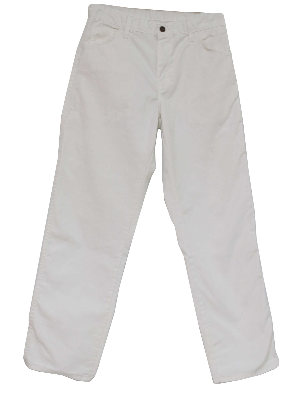 relaxed fit straight leg cotton painter's pants