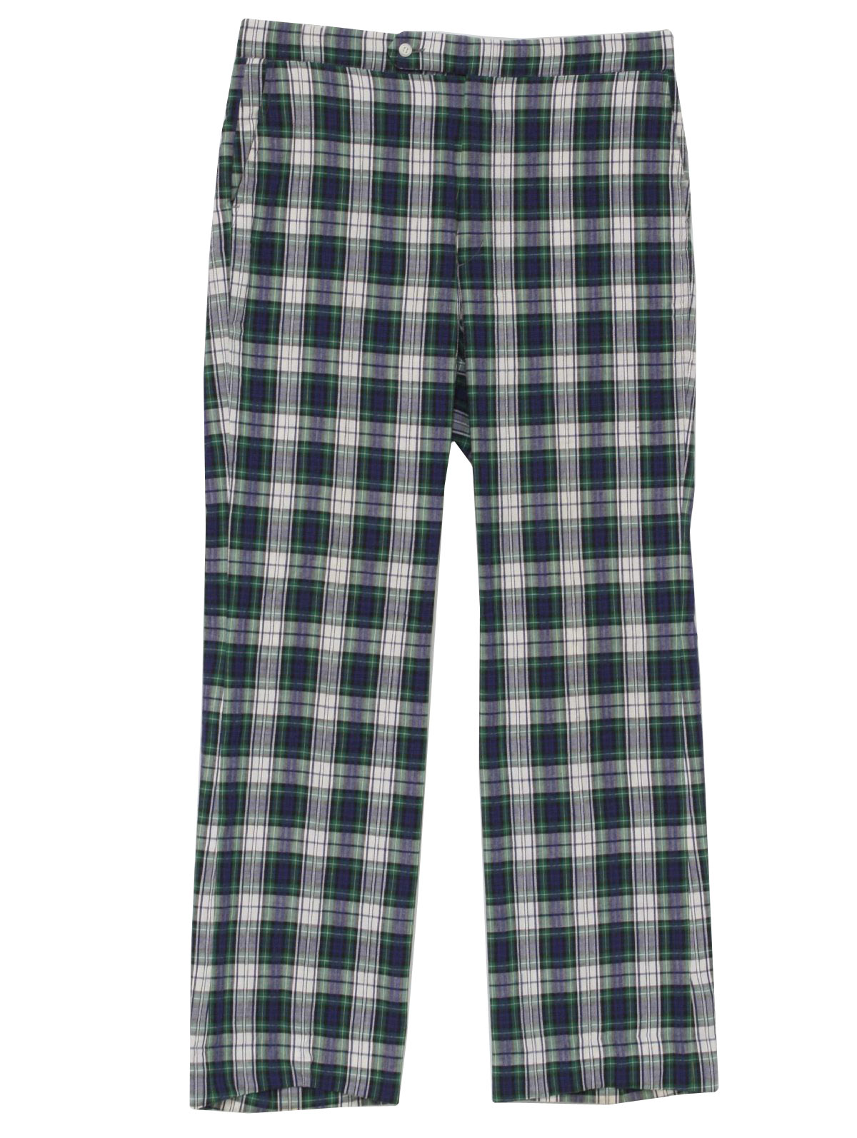 Plaid Golf Shorts