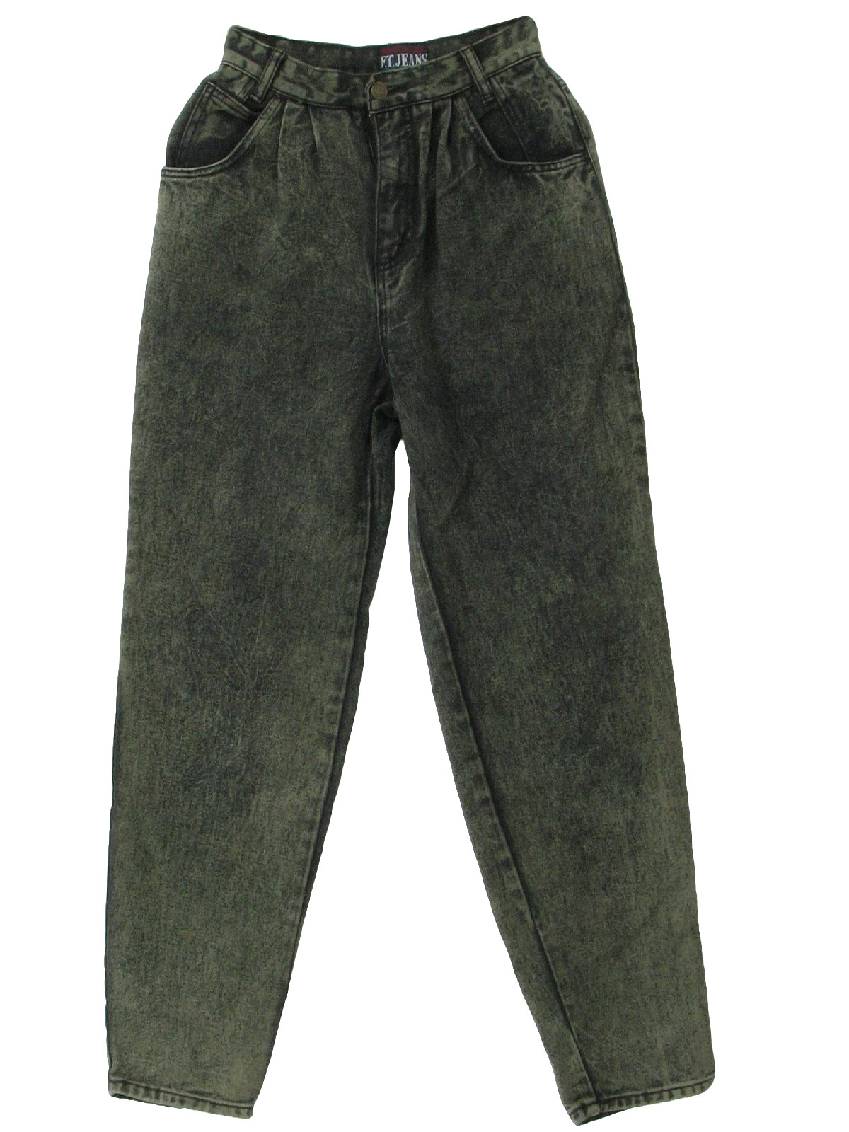 acid wash baggy jeans