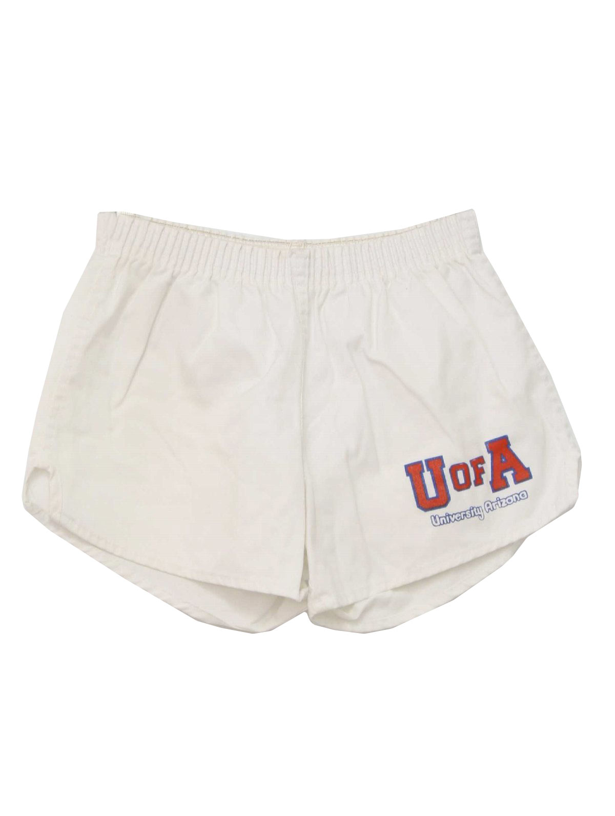 Retro 80's Shorts: 80s -Soffe Shorts- Mens white, red and blue ...
