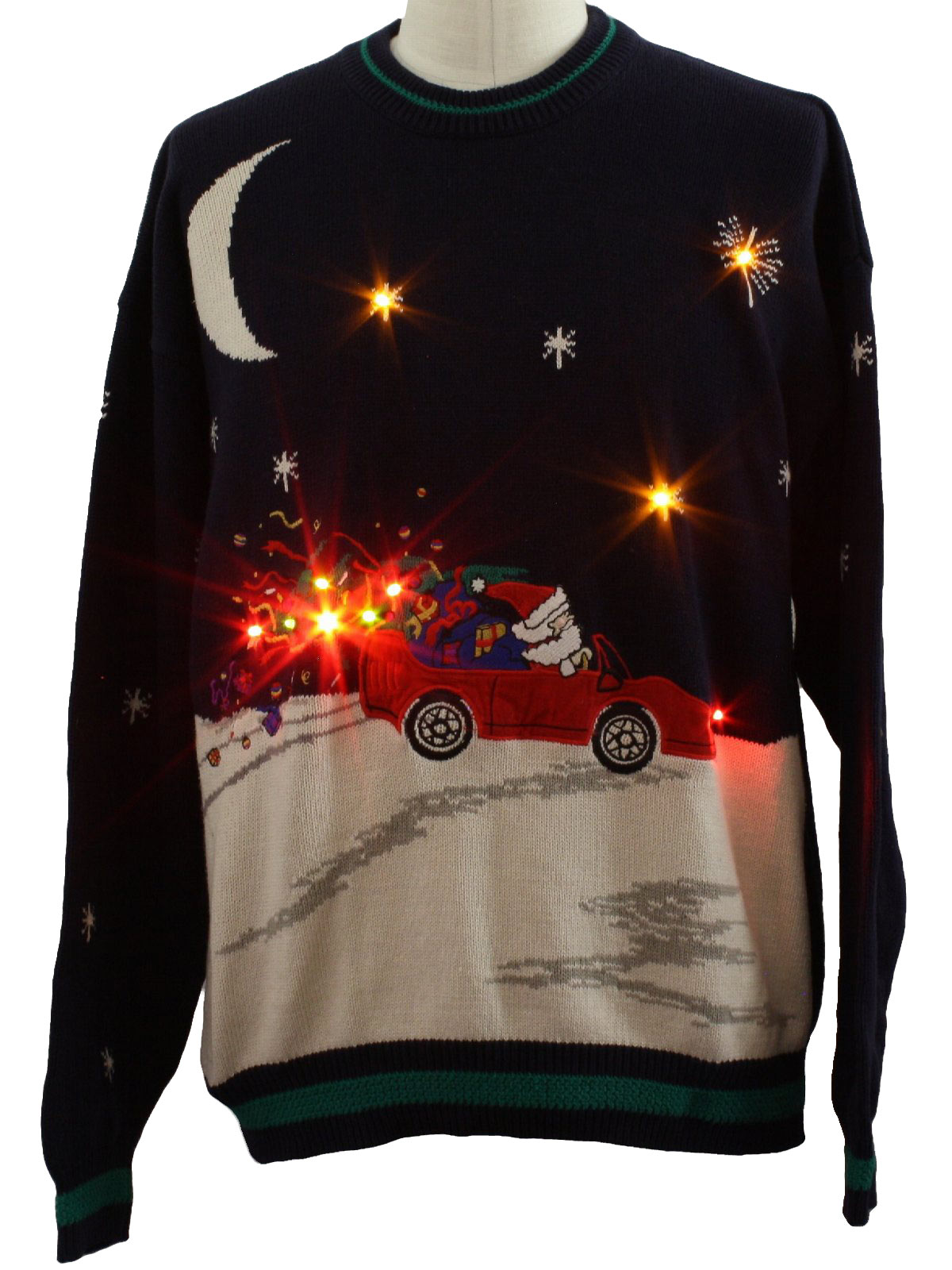 mens lightup ugly christmas sweater hathaway mens mens lightup ugly christmas sweater hathaway mens