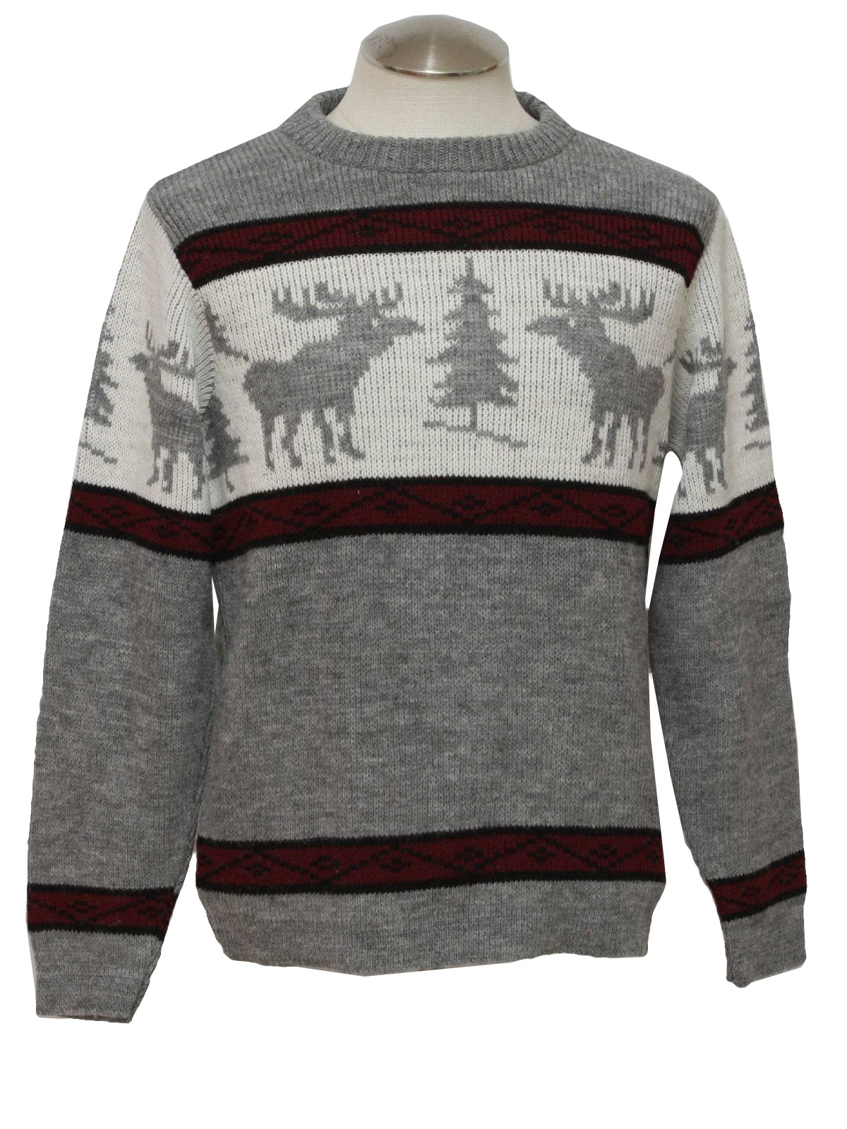 Mens reindeer sweater Ugly Christmas Sweaters for Men While a lot of ugly christmas sweaters are unisex, if you are a man who prefers to stay away from Santa Claus, elves, reindeer, and penguin themed sweaters, there's plenty of other options you can choose from, all of which can be just as ugly.