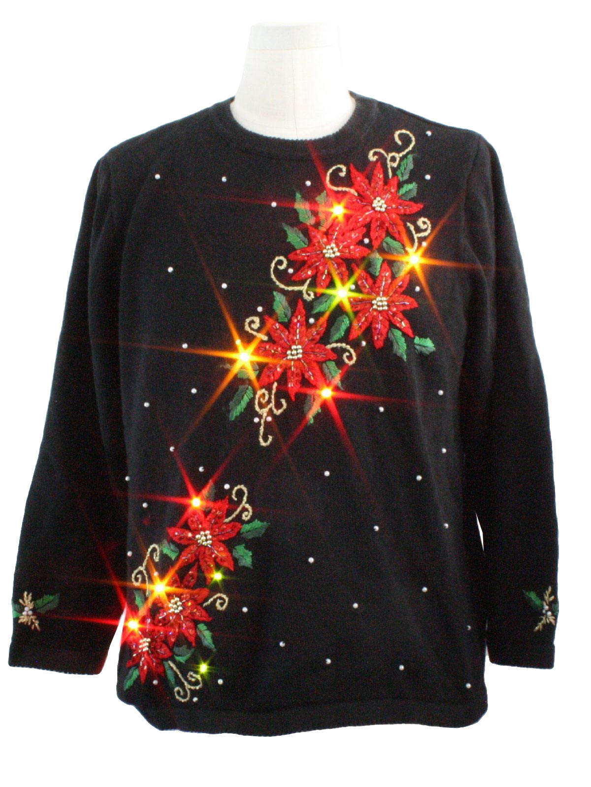 lightup ugly christmas sweater basic editions unisex lightup ugly christmas sweater basic editions unisex