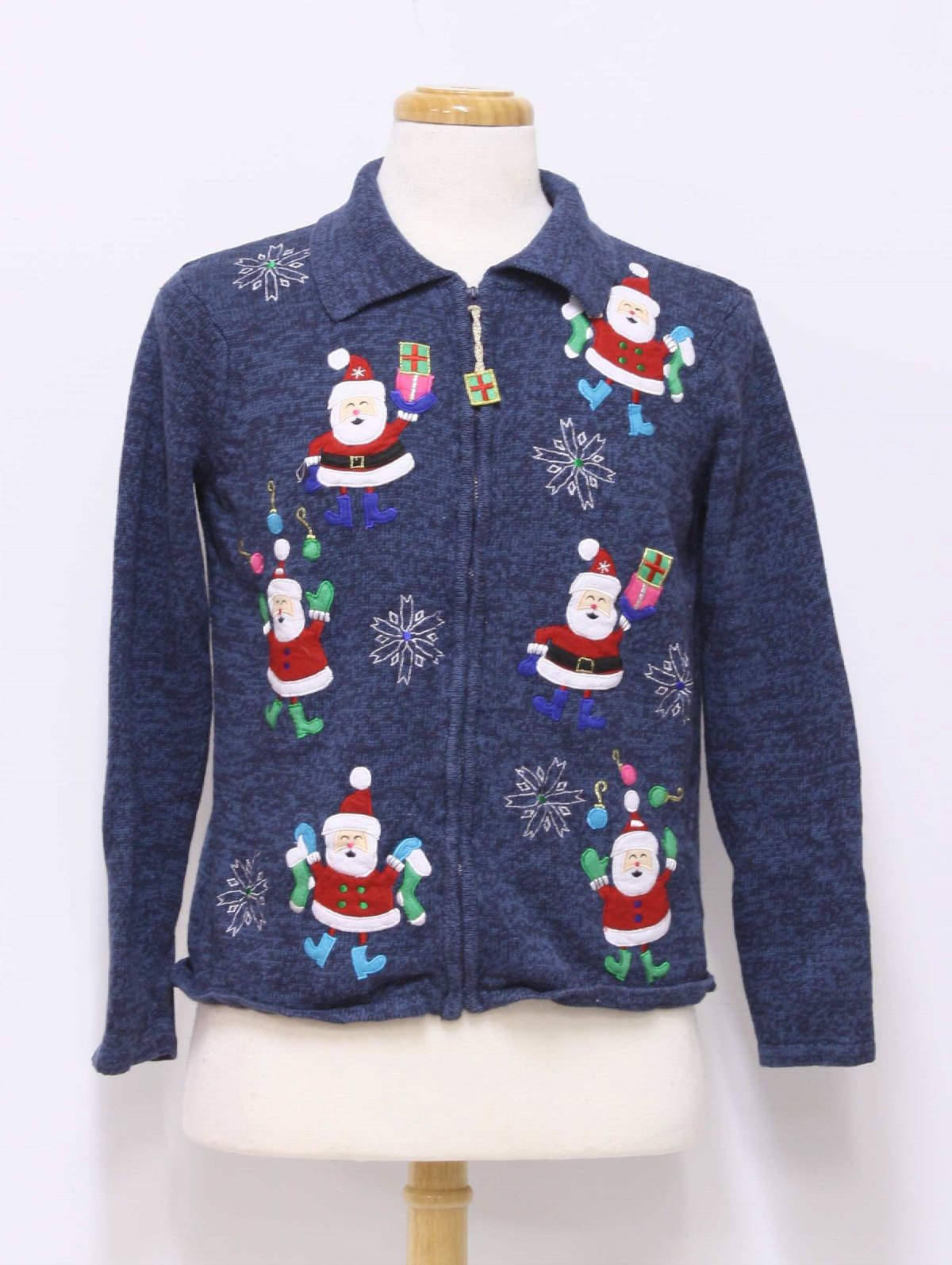 womens ugly christmas sweater tiara womens blue womens ugly christmas sweater tiara womens blue