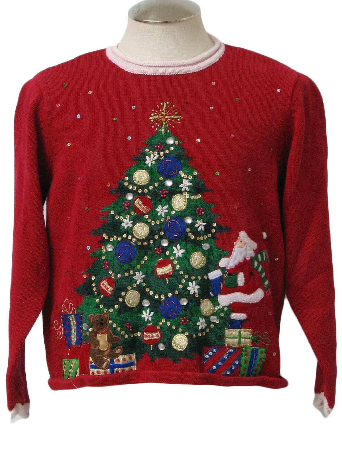 womens ugly christmas sweater tiara womens red womens ugly christmas sweater tiara womens red