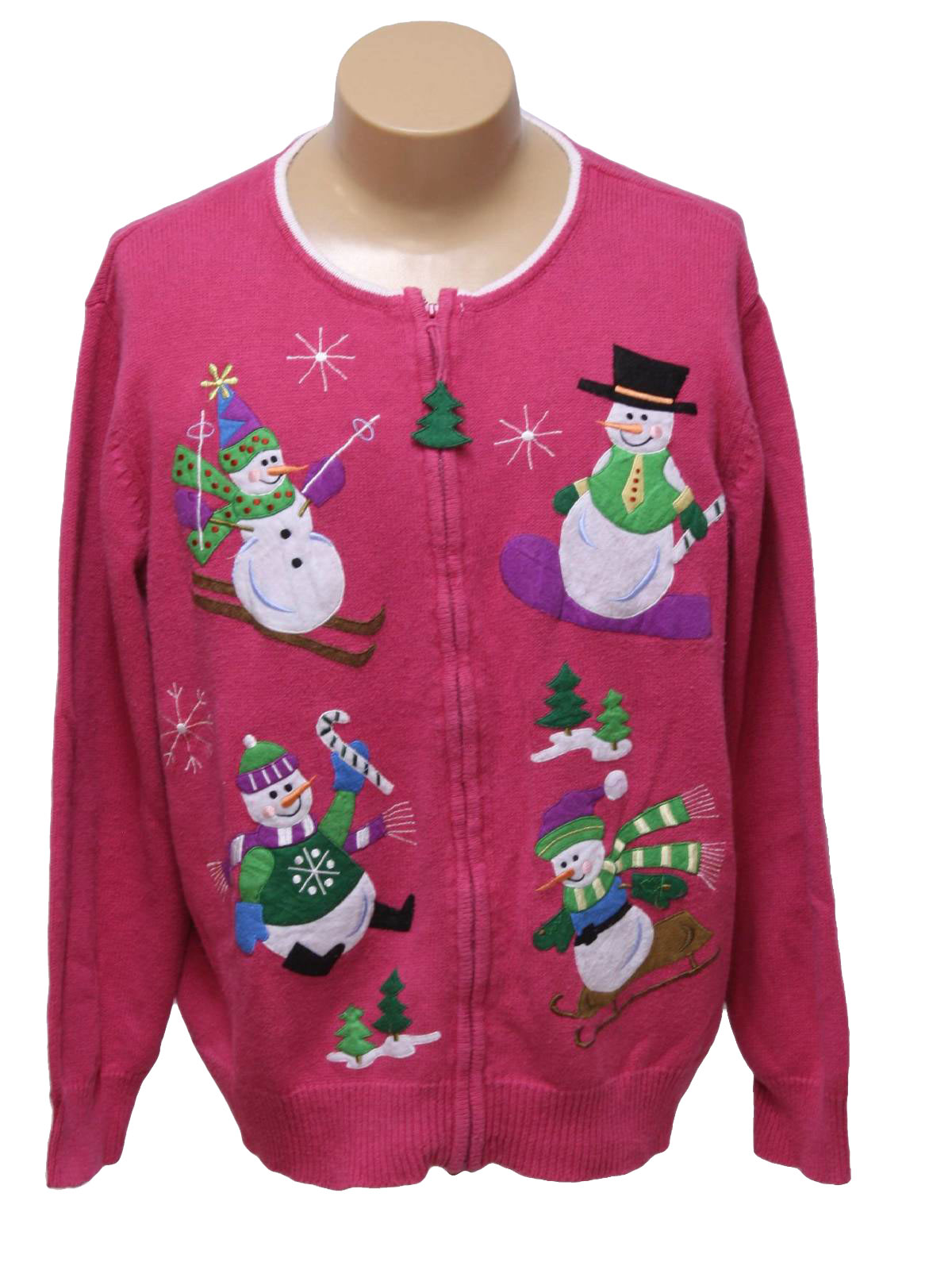 ugly christmas sweater tiara unisex pink background ugly christmas sweater tiara unisex pink background