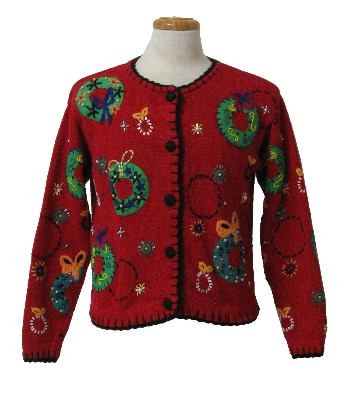 christmas sweater button up