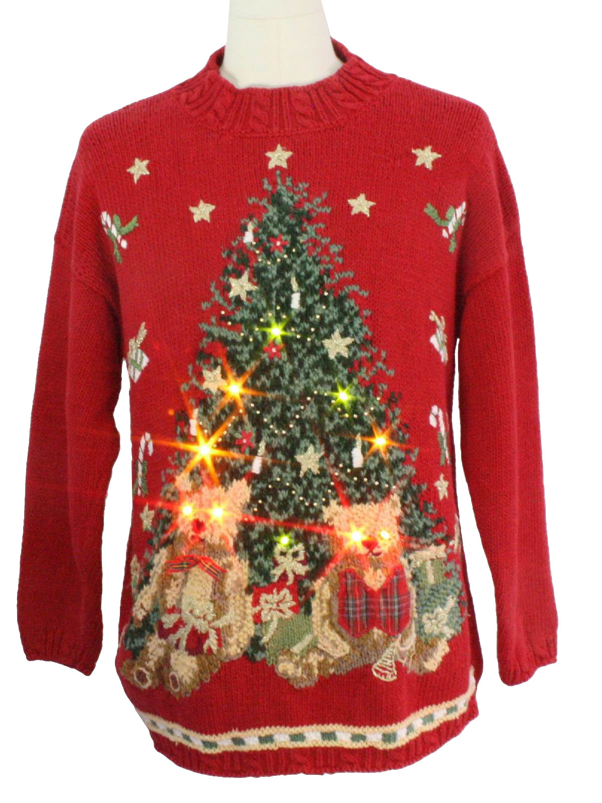 light up ugly christmas sweater tiara international light up ugly christmas sweater tiara international