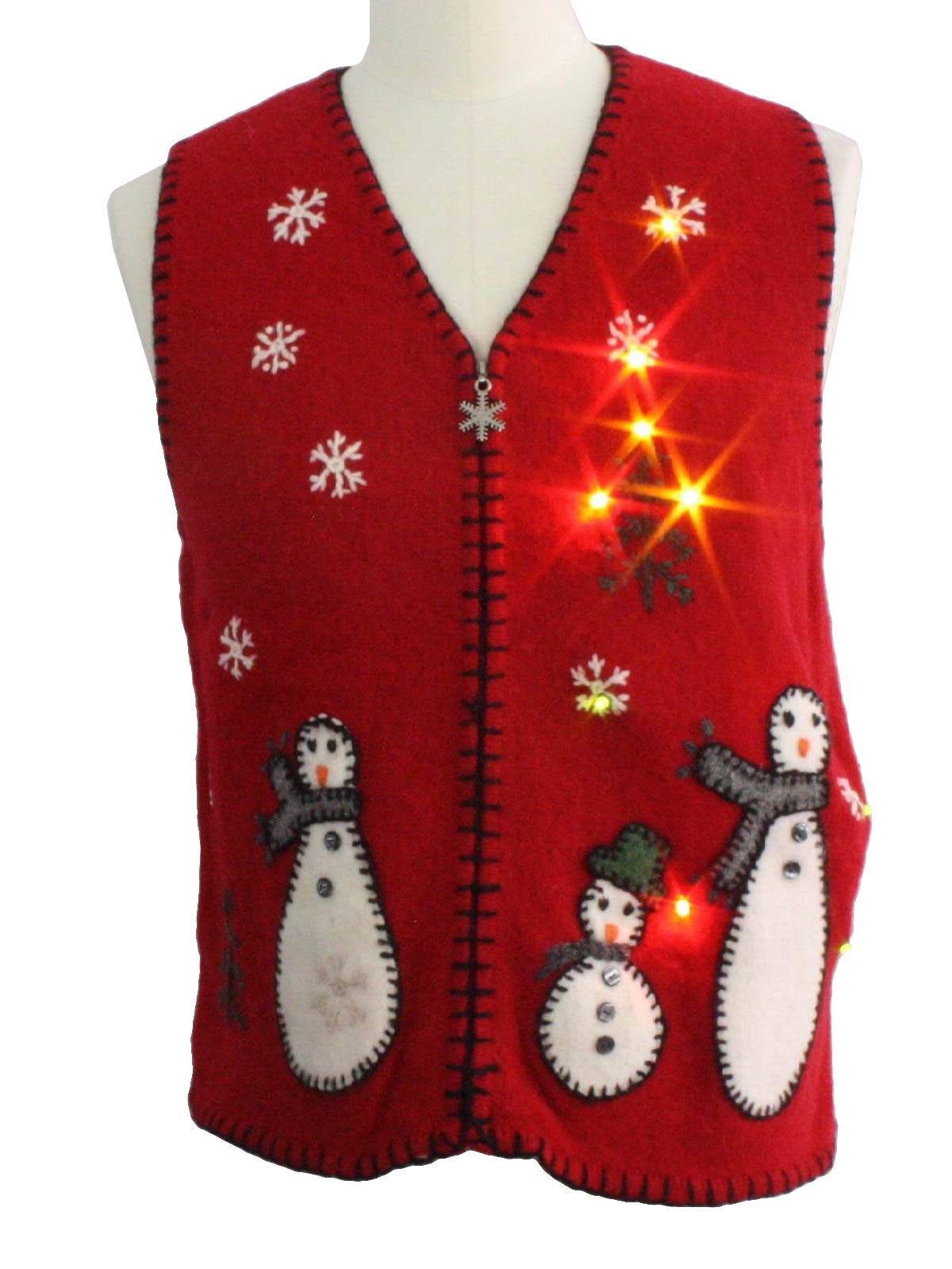 womens light up ugly christmas sweater vest coldwater womens light up ugly christmas sweater vest coldwater