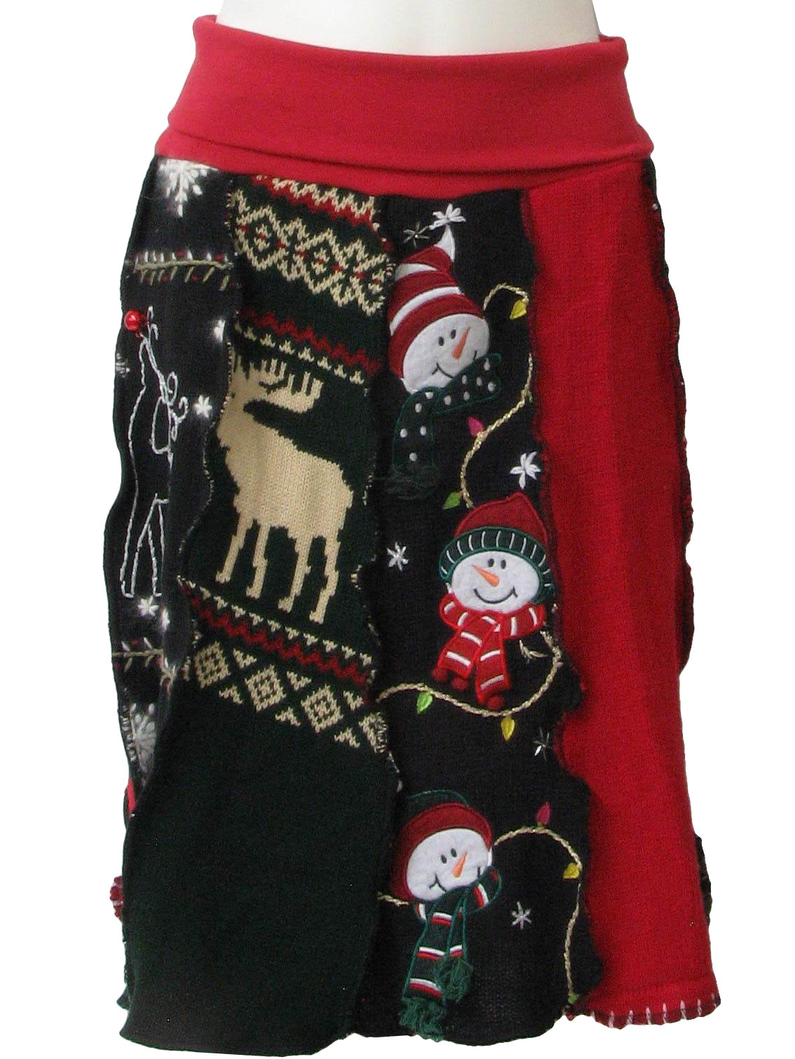 eighties vintage womens ugly christmas sweater skirt womens unique one of a kind holiday knit skirt hand made from repurposed ugly christmas sweaters - Unique Christmas Sweaters eighties vintage womens ugly christmas sweater skirt womens unique one of a kind holiday knit skirt hand made from repurposed ugly christmas sweaters - Unique Christmas Sweaters
