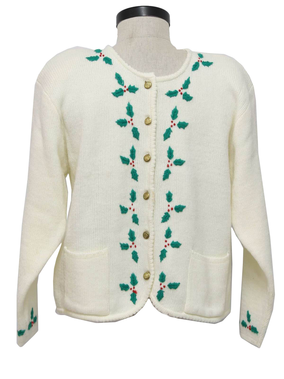 womens ugly christmas sweater tally ho womens winter white background green and red acrylic longsleeve ugly christmas sweater - White Christmas Sweater womens ugly christmas sweater tally ho womens winter white background green and red acrylic longsleeve ugly christmas sweater - White Christmas Sweater