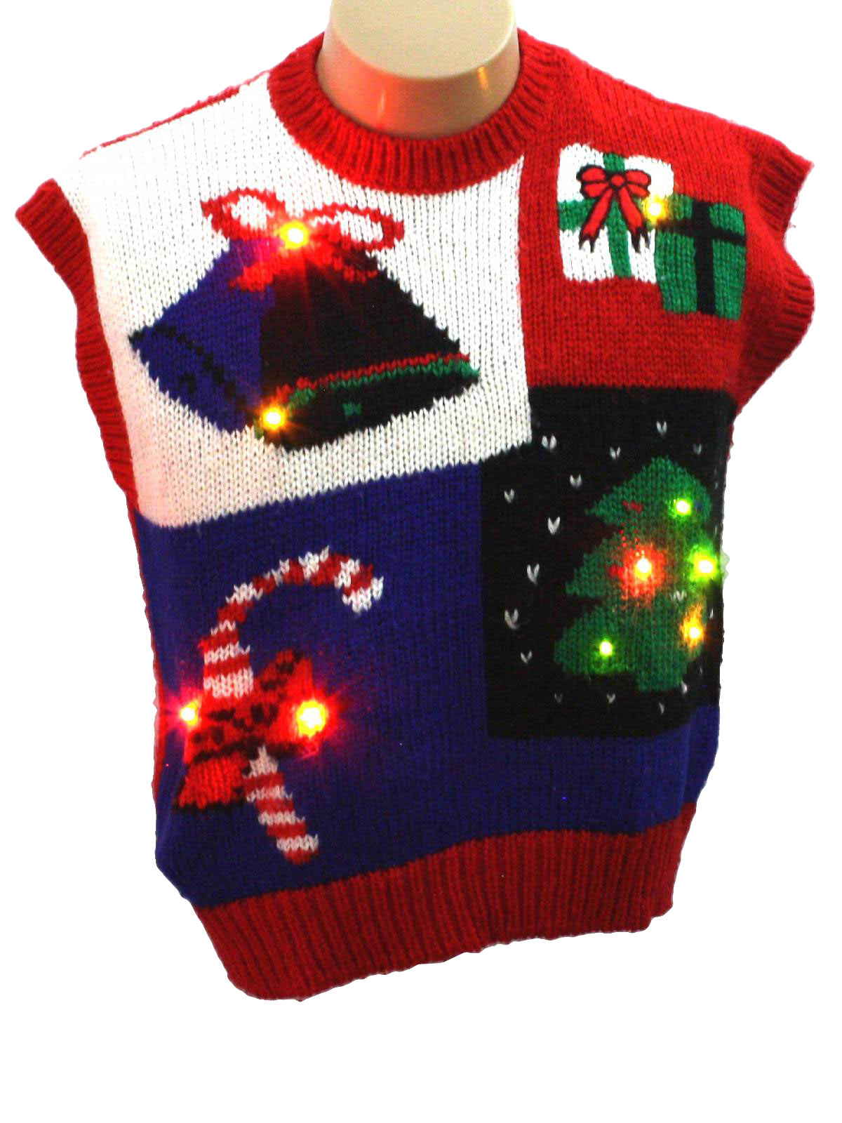 eighties womens totally 80s lightup pullover ugly eighties womens totally 80s lightup pullover ugly