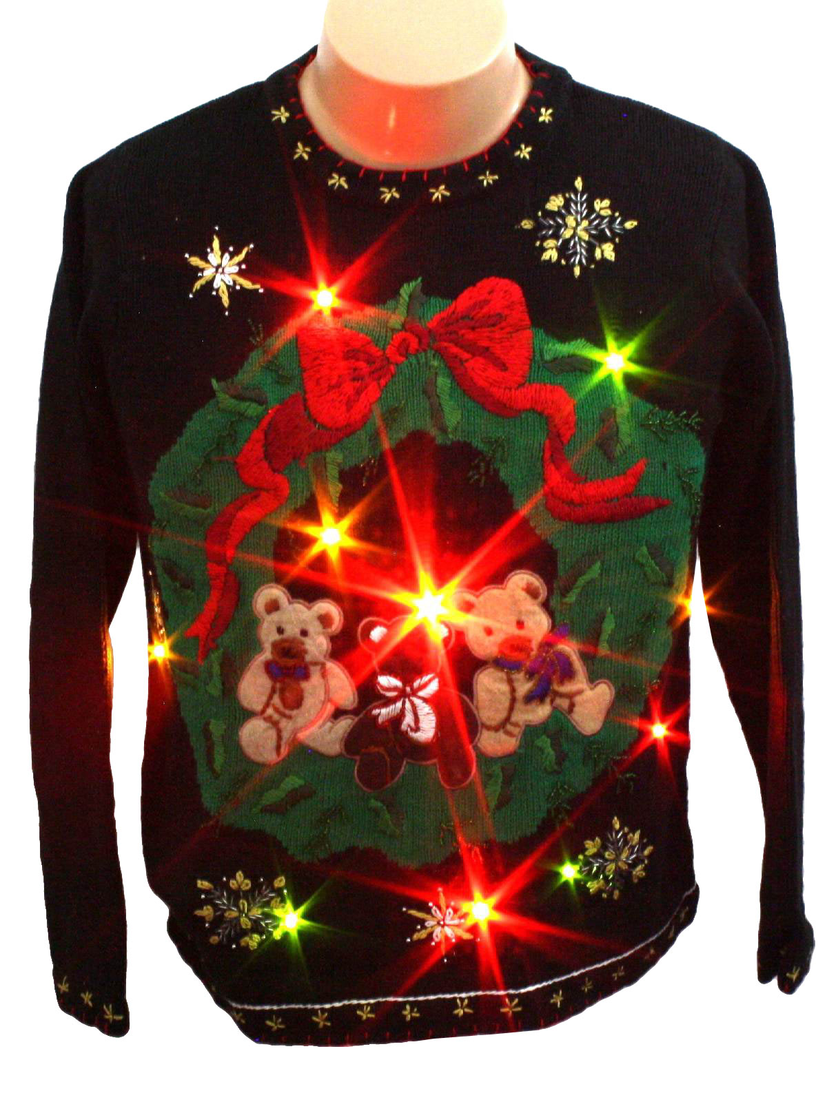 light up ugly christmas sweater b p design unisex light up ugly christmas sweater b p design unisex