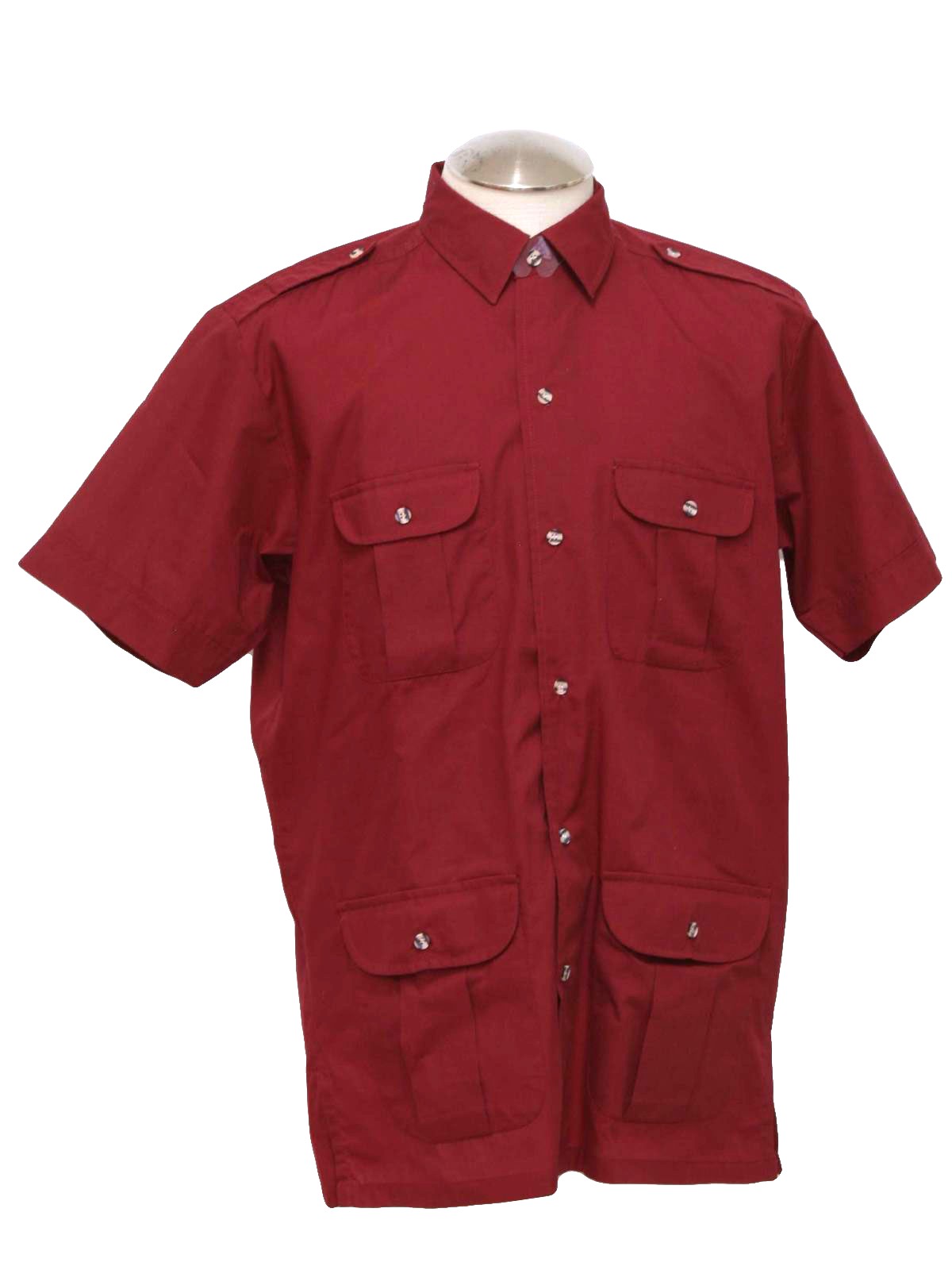 safari field shirt with epaulets