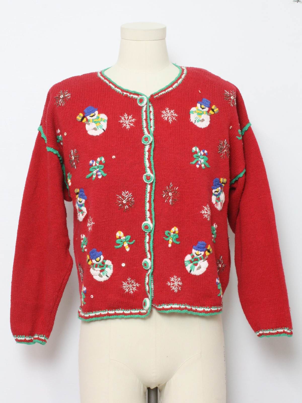 womens cotton christmas sweaters