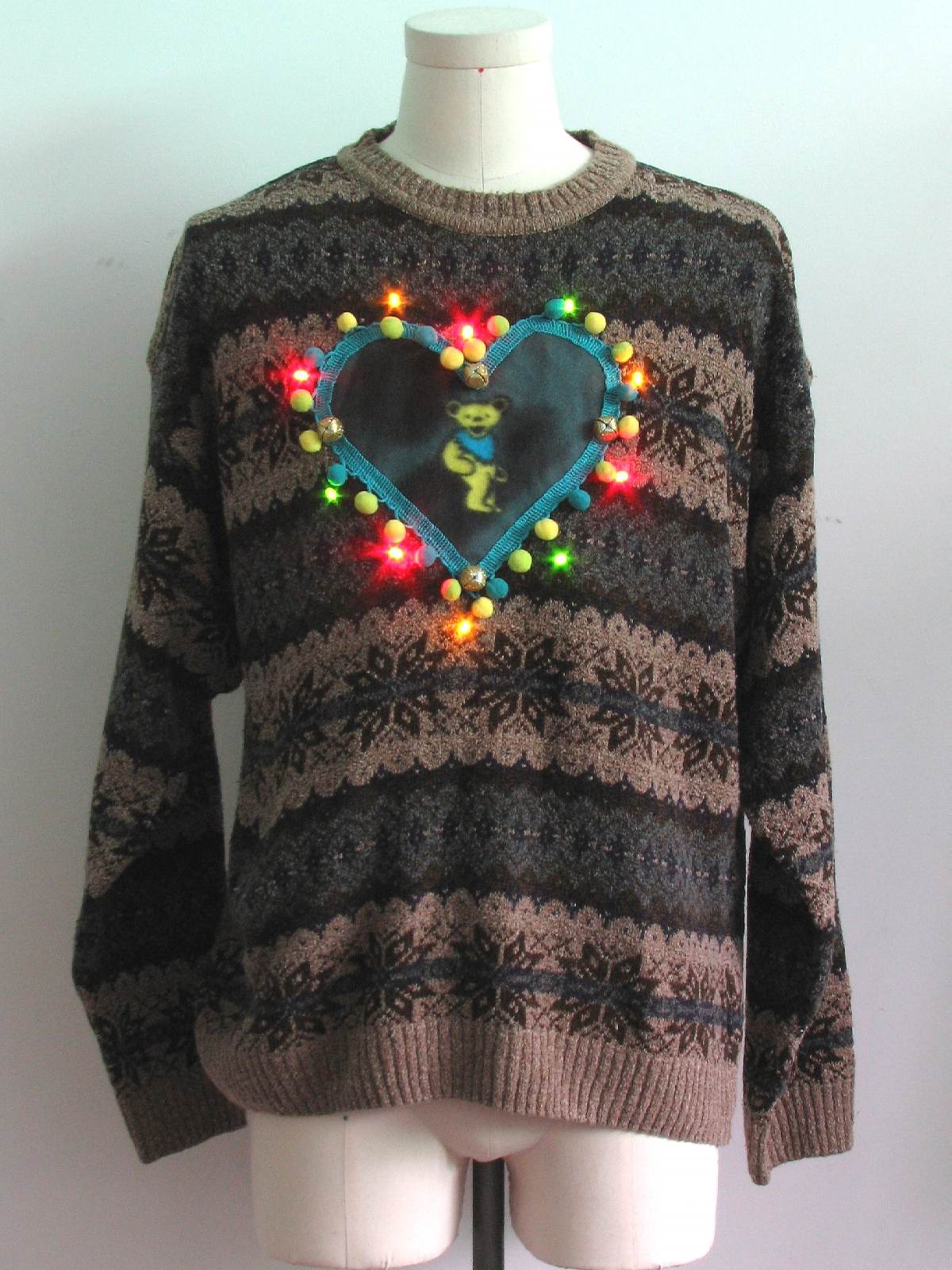 grateful dead knit sweater
