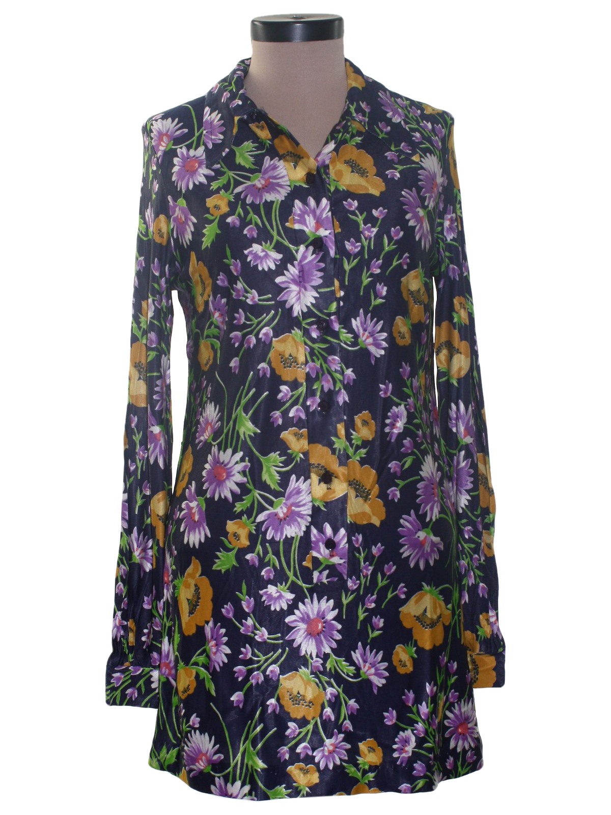 Lane Bryant Purple Knee Length Dress