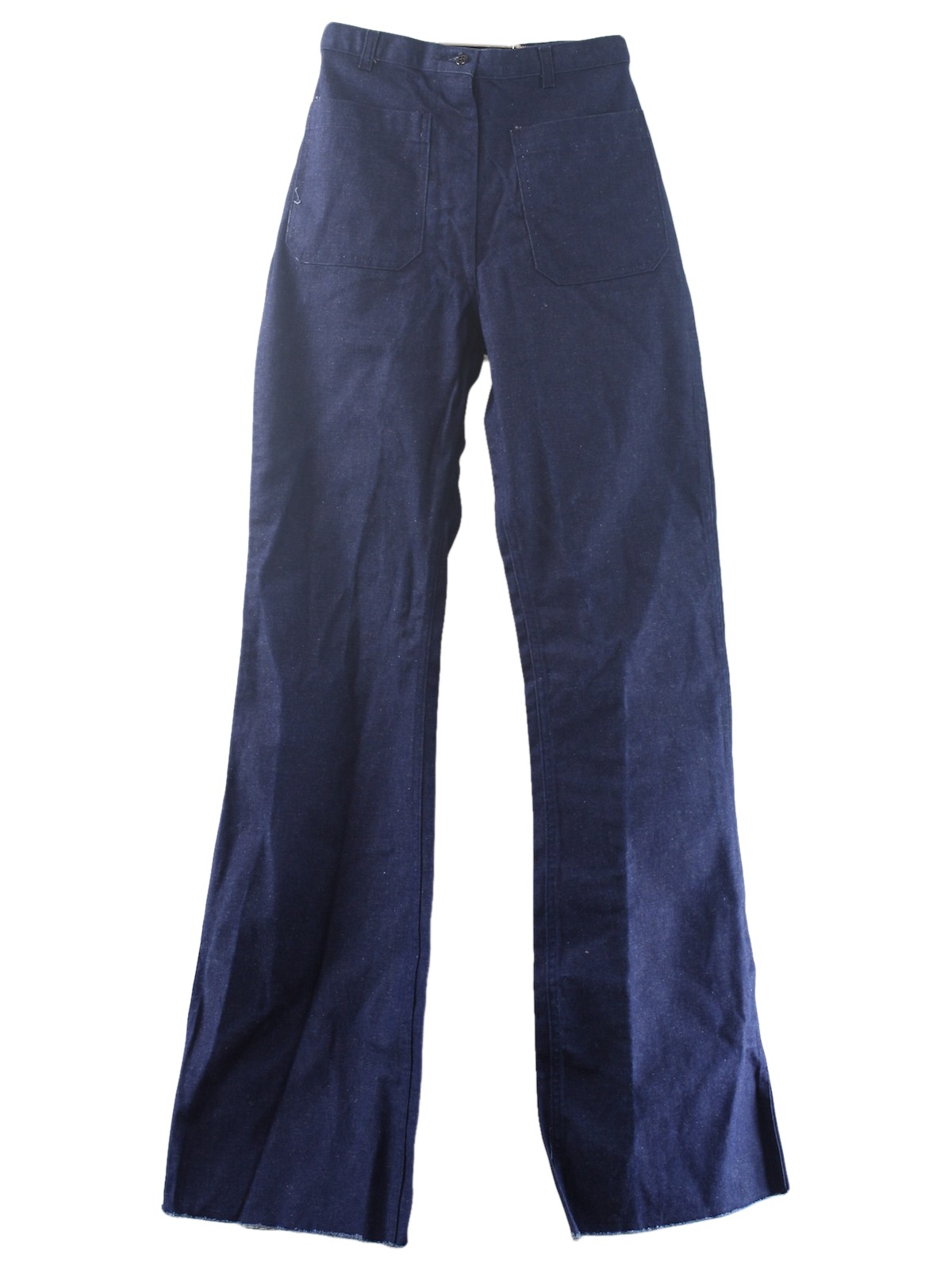 dark blue cotton pants