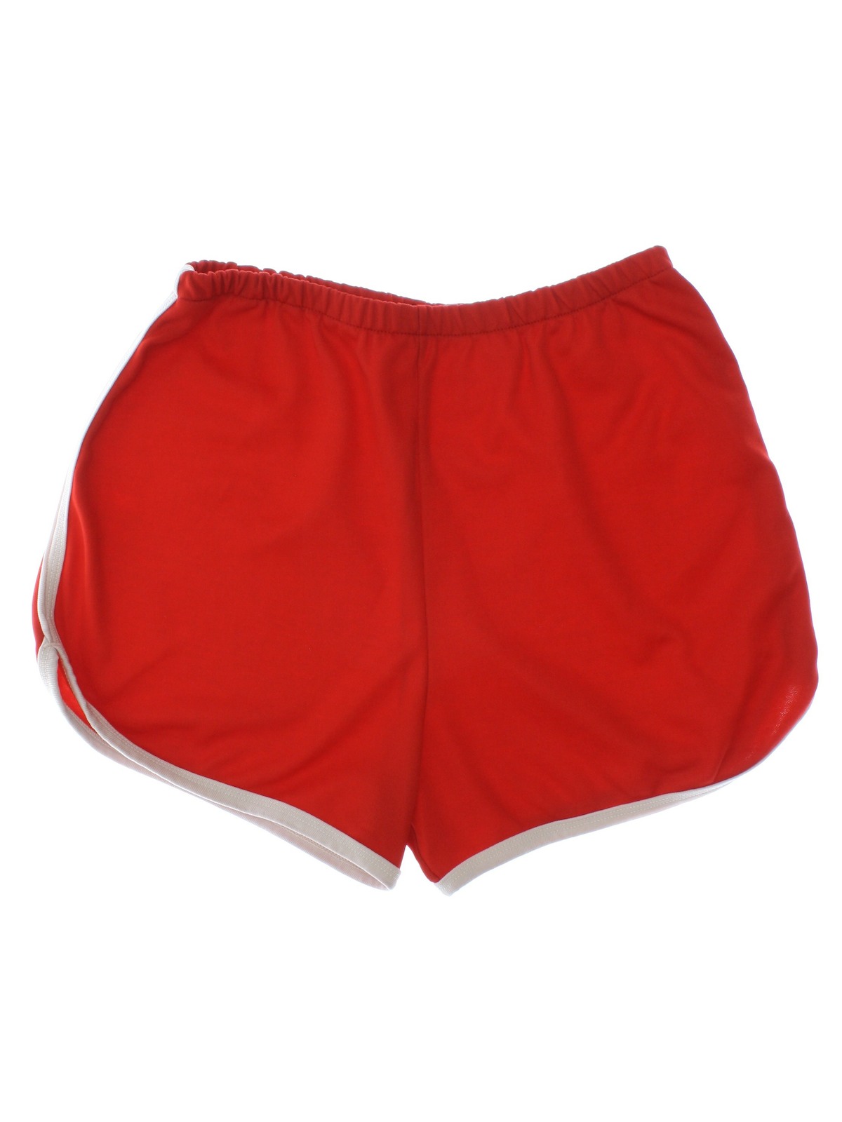 Vintage 80s Shorts: 80s -Russell- Womens red background