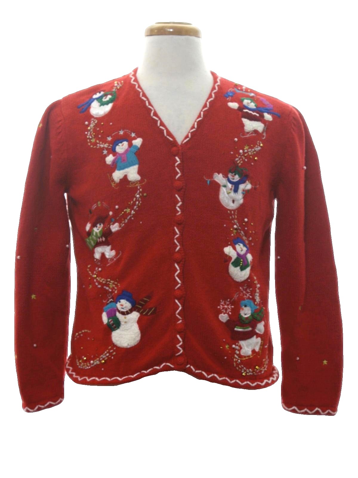Womens Ugly Christmas Cardigan Sweater: -Designers Originals ...