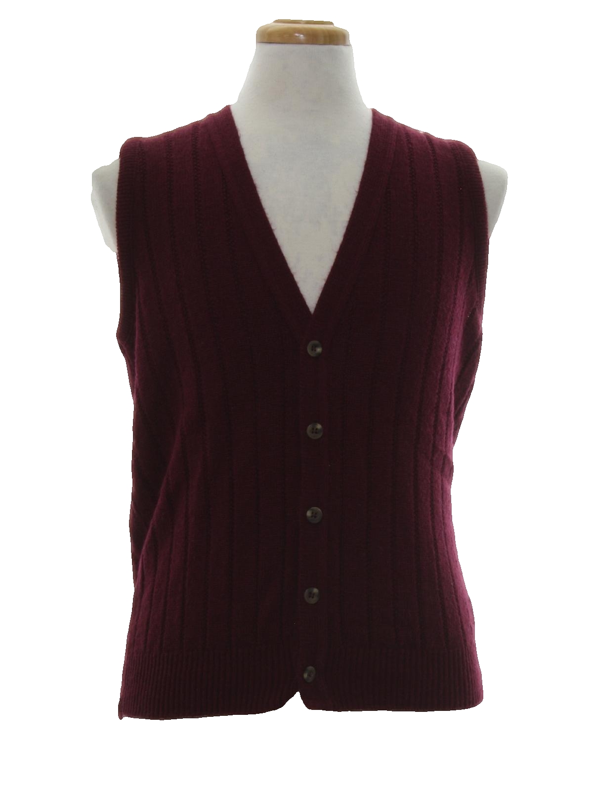 80s Retro Sweater: 80s -Ingrams Mens Shop- Mens burgundy stripe ...