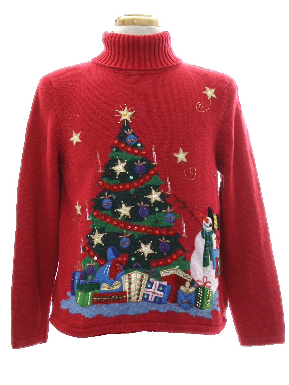 womens cotton christmas sweaters