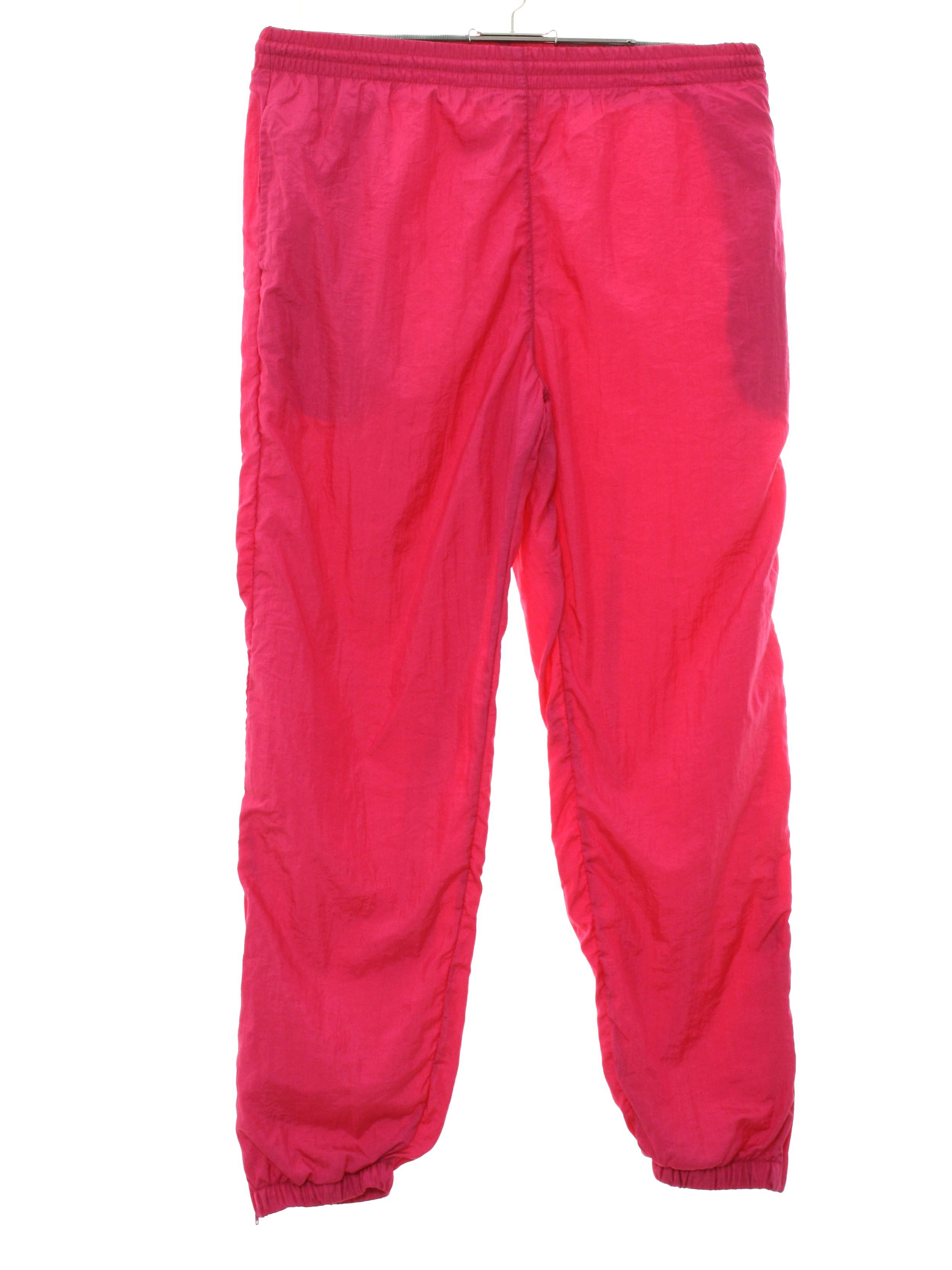 shiny baggy jeans