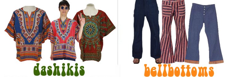 Men's hippie bohemian clothing - discovery bay branson missouri