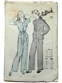 1940's Womens Pattern