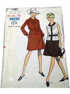 1960's Womens Dress Pattern