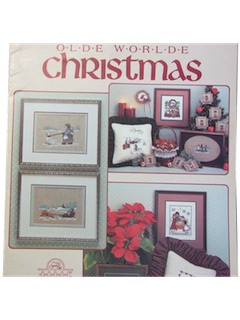 1980's Cross Stitch Pattern Book