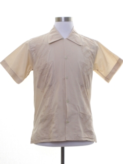 1970's Mens Guayabera Shirt